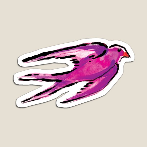 Item preview, Fly Free Purple Bird designed and sold by Beth Dougherty.