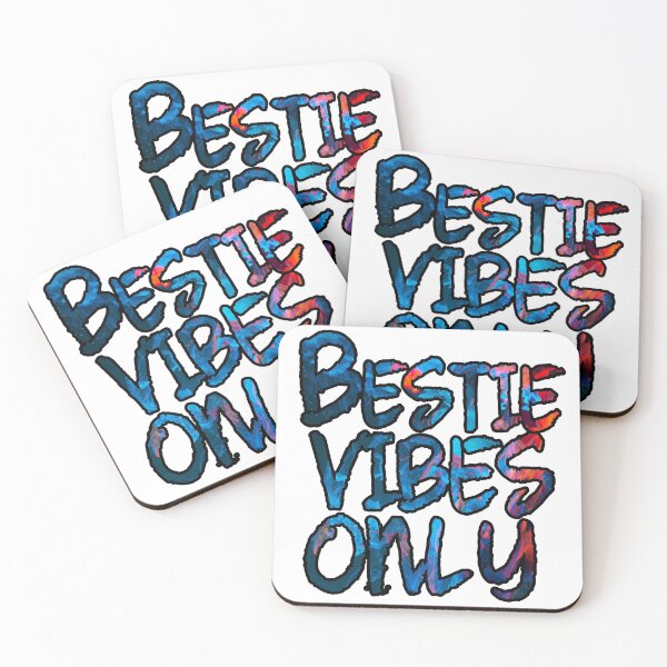 Item preview, BESTIE VIBES ONLY designed and sold by Harsh Giri.