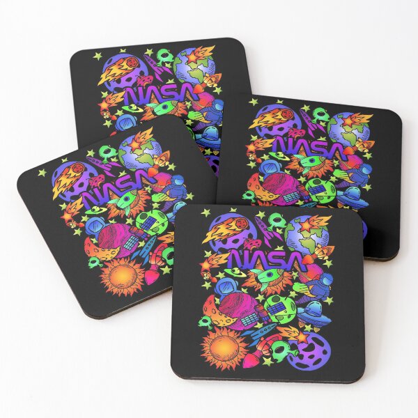 Item preview, Space vibrant trippy doodles art designed and sold by Infdesigner.