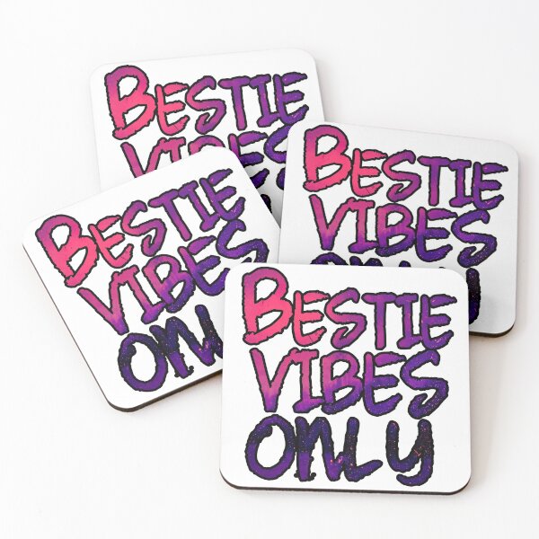 Item preview, BESTIE VIBES ONLY designed and sold by Harsh Giri.