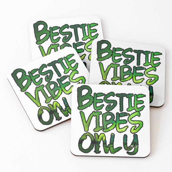 Item preview, BESTIE VIBES ONLY designed and sold by Harsh Giri.
