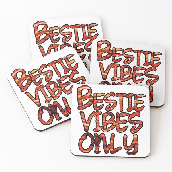 Item preview, BESTIE VIBES ONLY designed and sold by Harsh Giri.
