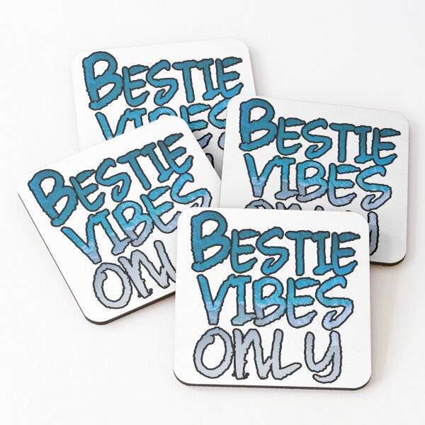 Item preview, BESTIE VIBES ONLY designed and sold by Harsh Giri.