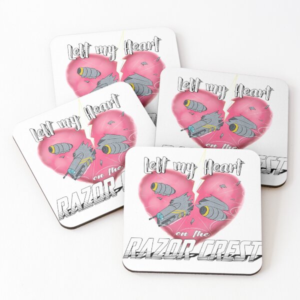 Item preview, Left my Heart on the Razor Crest designed and sold by piper1323.