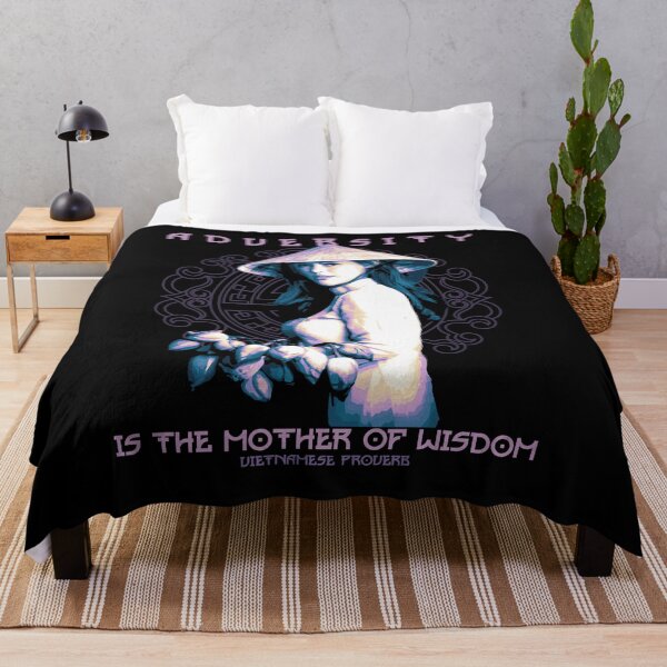 Item preview, Adversity is the Mother of Wisdom, Vietnamese Traditional Proverb designed and sold by Proverbial Wisdom Design.