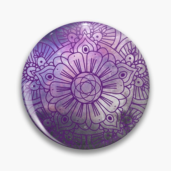 Item preview, Yoga mandala scrub pink space backgound designed and sold by Yogawoman.