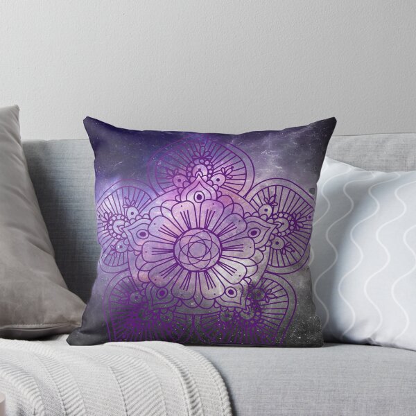 Item preview, Yoga mandala scrub pink space backgound designed and sold by Yogawoman.