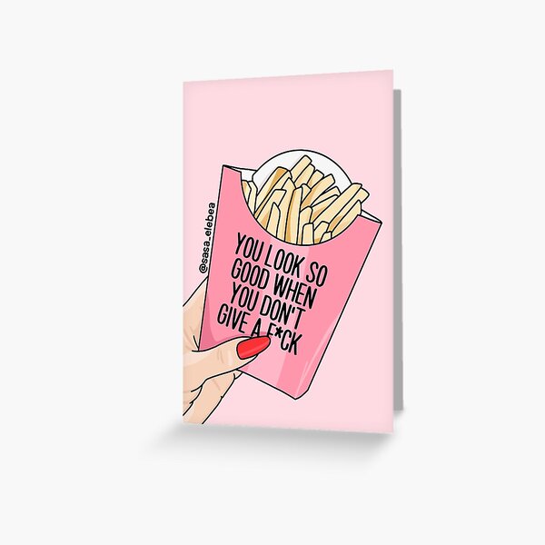 Look good by Sasa Elebea Greeting Card