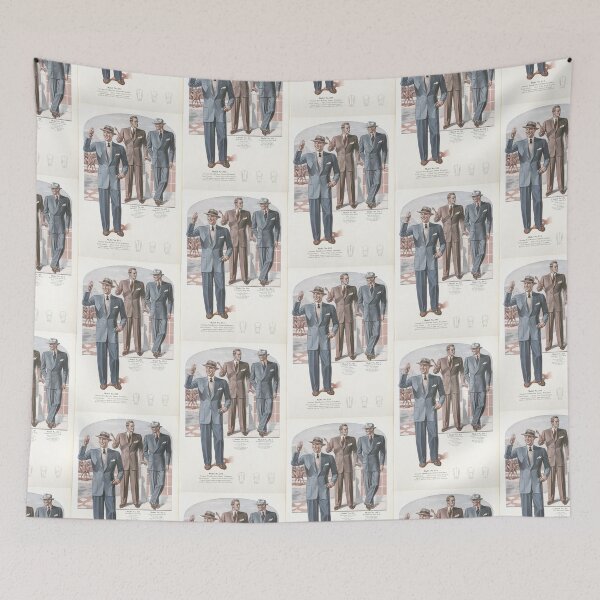 Item preview,  Vintage fashion - Men's Suits designed and sold by Vintage Designs +.