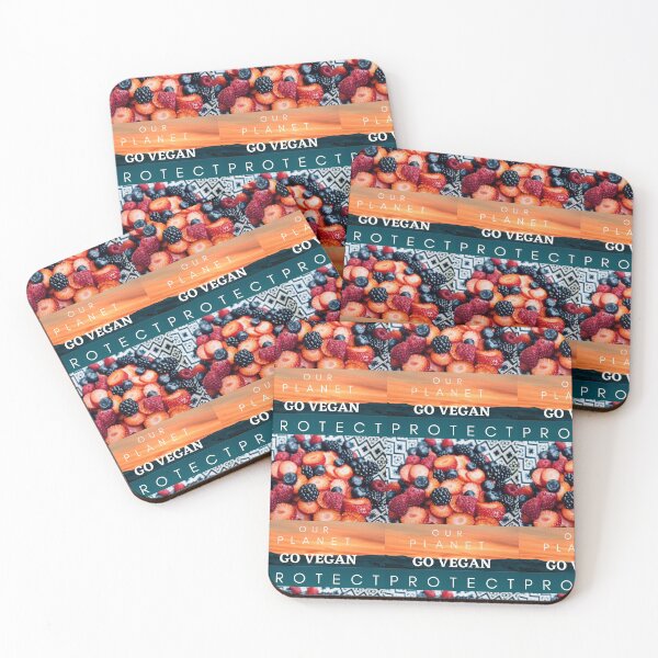 Item preview, Vegan for Good, Protect our Planet, Vegan Berries designed and sold by ZenArt-Fern.