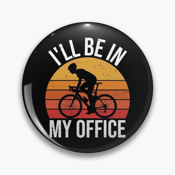 Item preview, Retro Vintage I'll Be In My Office Bycicle Riding Sunset Funny Gifts for Bikers designed and sold by Shop signer.
