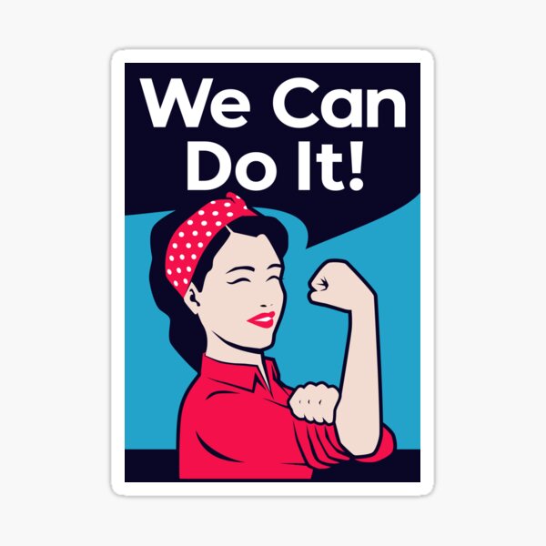 Item preview, We Can Do It! Modern Pinup Illustration designed and sold by rquaresma.