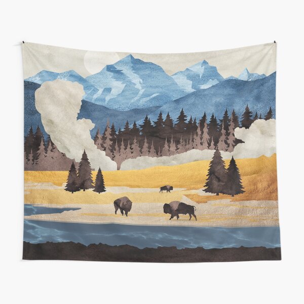 Yellowstone National Park - A Design to Celebrate America the Beautiful Tapestry