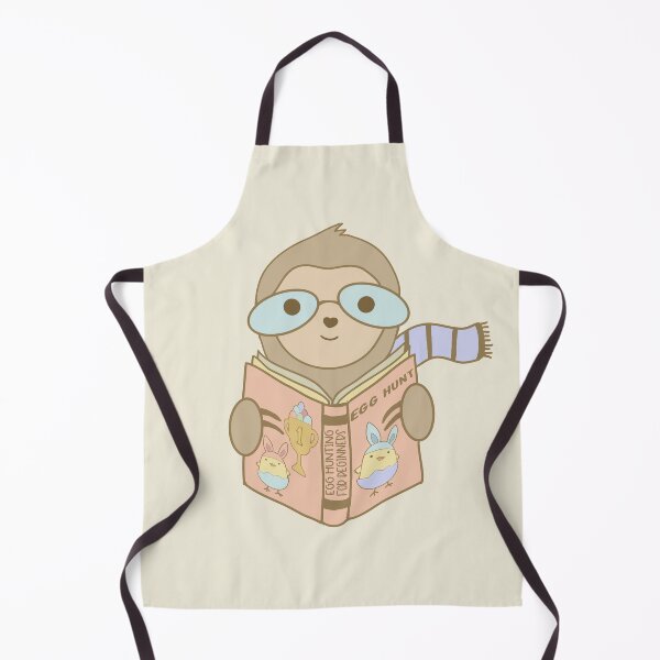 Item preview, Nerdy Sloth Reading Book Easter Egg Hunt designed and sold by GrimButterfly.