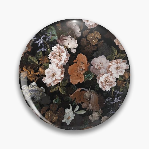 Item preview, Antique Botanical Midnight Vintage Flower Botanical Night Garden Nightgarden designed and sold by UtArt.