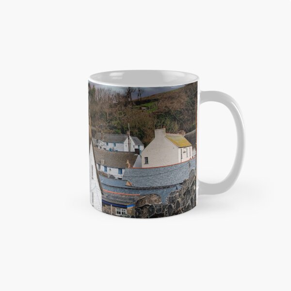 Item preview, Cadgwith  Boat and cottage Cornwall sunset designed and sold by kathleenjean.