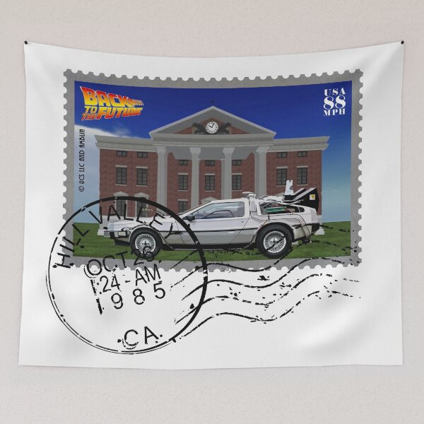 Item preview, BACK TO THE FUTURE - BTTF DAY STAMP designed and sold by KoolDsigns-FLIX.