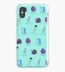 Chemistry Lab Equipment Repeating iPhone Case