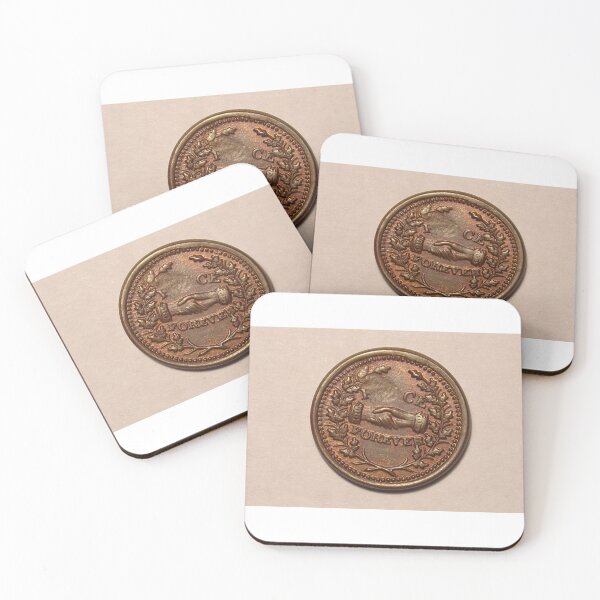 Item preview, Reverse of Civil War Token designed and sold by coinsxcrochet.