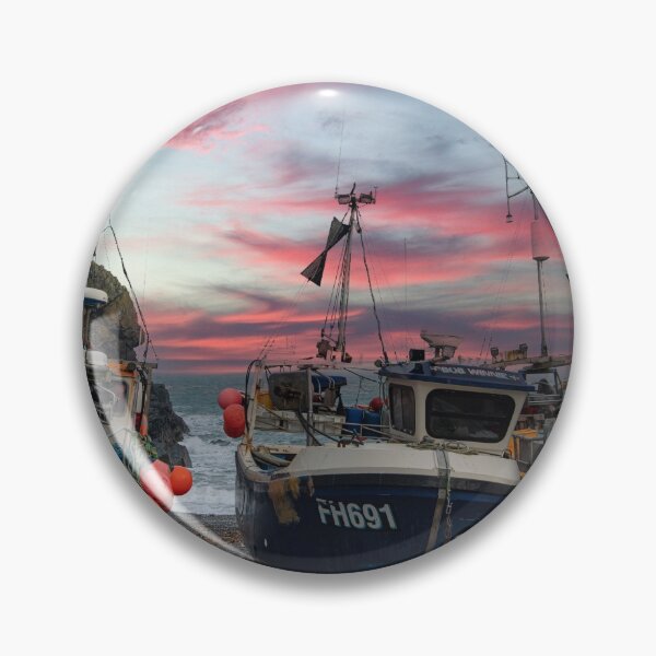Item preview, Cadgwith Cove Fishing boats designed and sold by kathleenjean.