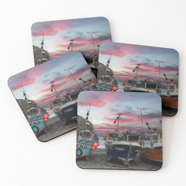 Item preview, Cadgwith Cove Fishing boats designed and sold by kathleenjean.