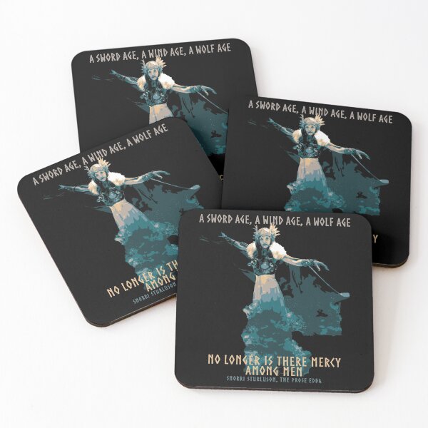 Item preview, A Sword Age, Norse Goddess Design, The Prose Edda Proverb, Viking Wisdom, Viking Gift designed and sold by Proverbial Wisdom Design.