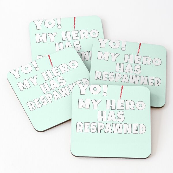 Item preview, Yo,My hero has respawned designed and sold by Feline Rockstars.