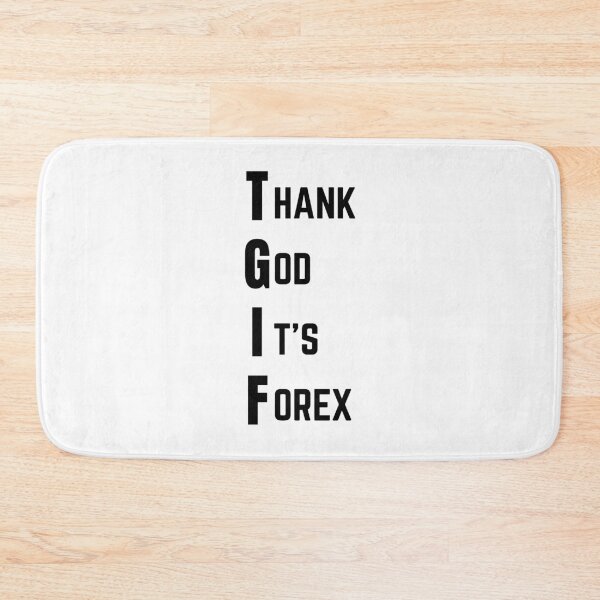Item preview, Thank God It's Forex ! (light) designed and sold by TraderShirts.