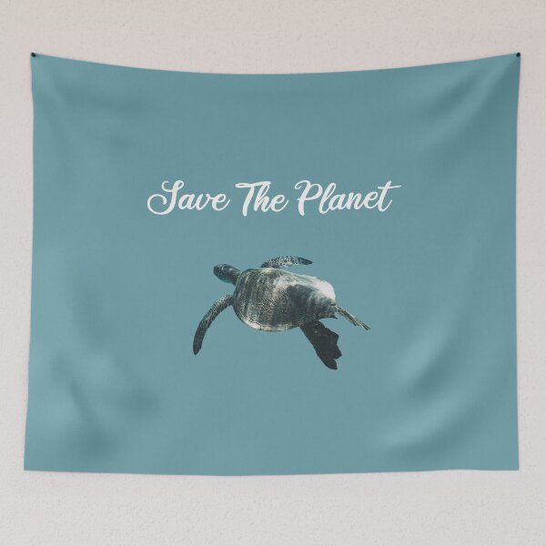 Item preview, Save The Planet - Cute Turtle designed and sold by FilipeFerreira.
