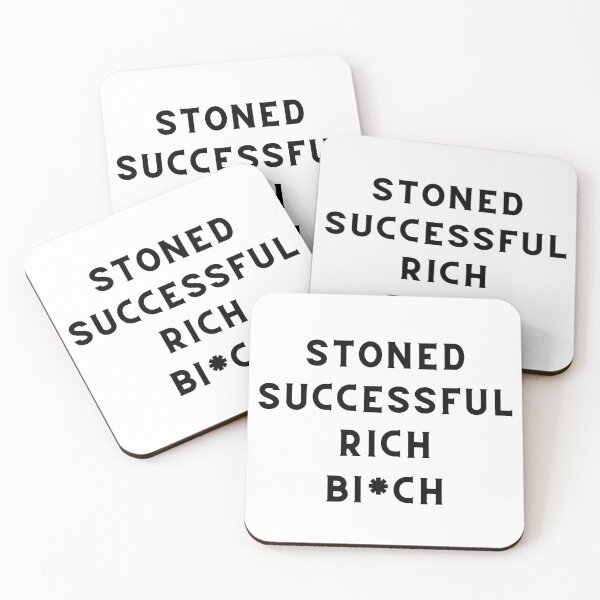 Item preview, STONED SUCCESSFUL RICH BITCH | Smart Successful Stoner | Weed Memes |  designed and sold by AlfaEcho.