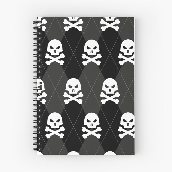 Item preview, Black Argyle & Skulls designed and sold by bearapaw.