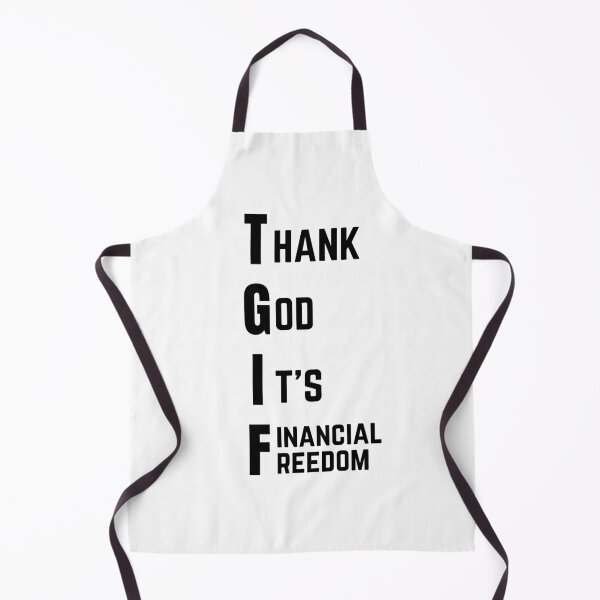 Item preview, Thank God It's Financial Freedom ! (Light) designed and sold by TraderShirts.