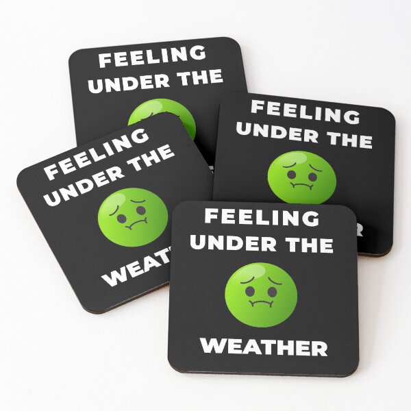 Item preview, Feeling under the weather designed and sold by QM Designing.