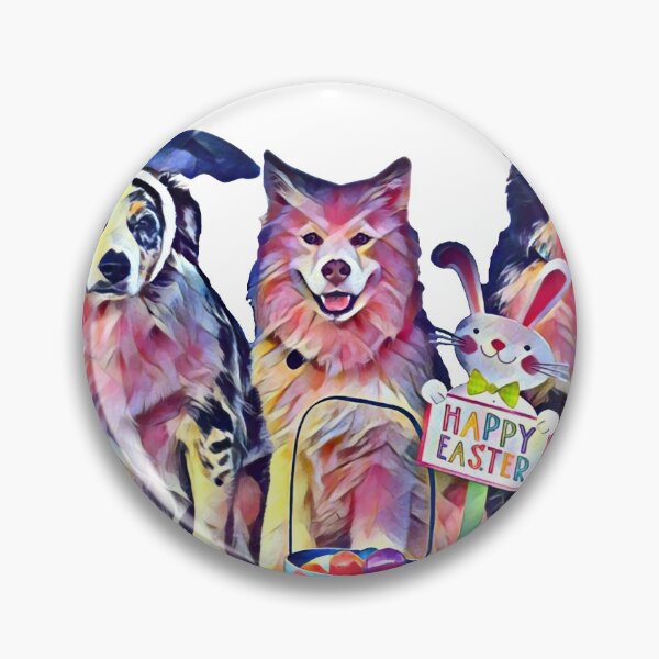 Item preview, Happy Easter dogs designed and sold by PolarNightNomad.