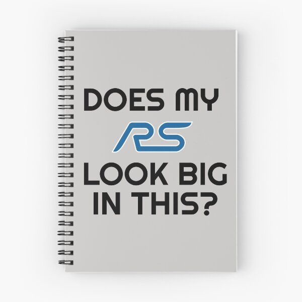 Item preview, Funny Ford Focus RS Pun - Does my RS look big in this? designed and sold by Miles & Myles.