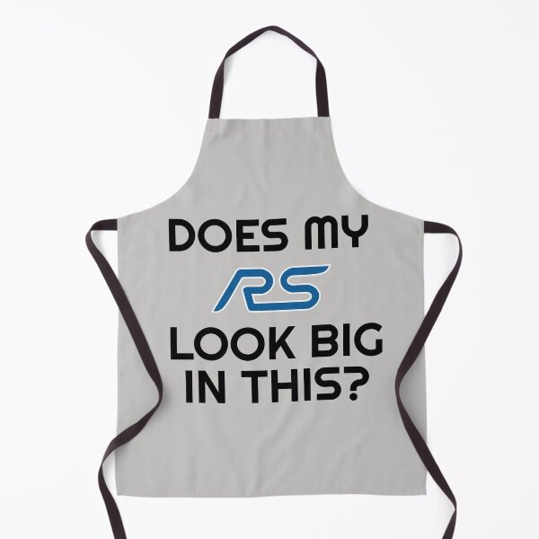 Item preview, Funny Ford Focus RS Pun - Does my RS look big in this? designed and sold by Miles & Myles.