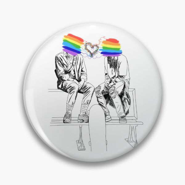 Item preview, Willex rainbow stickers & pin buttons designed and sold by AgnesClementine.