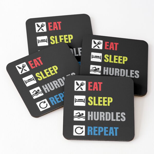 Item preview, Eat Sleep Hurdles and Repeat designed and sold by Angelo Dong.