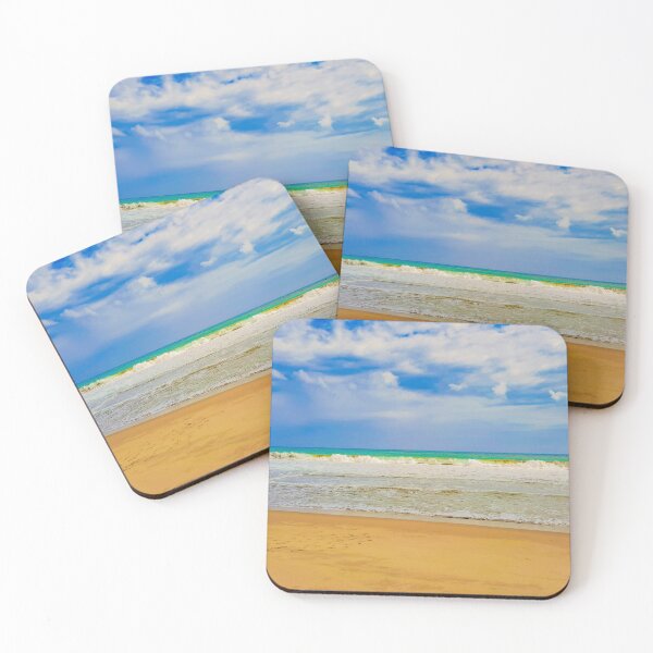 Item preview, Sand beach wavy sea and cloud sky 1b designed and sold by kall3bu.