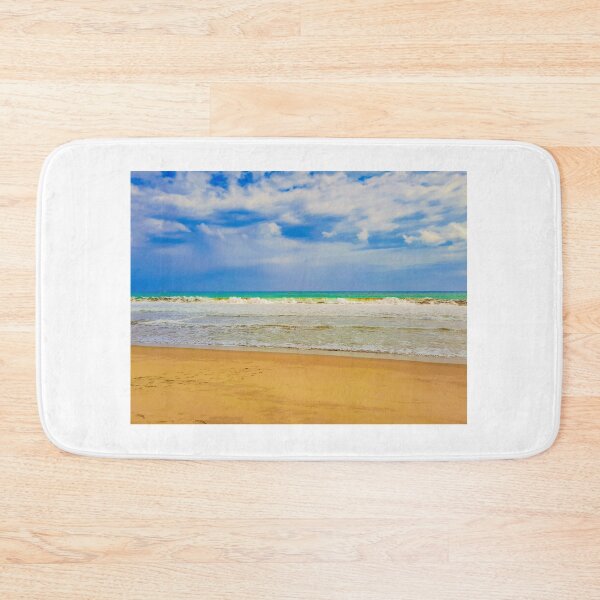 Item preview, Sand beach wavy sea and cloud sky 1b designed and sold by kall3bu.