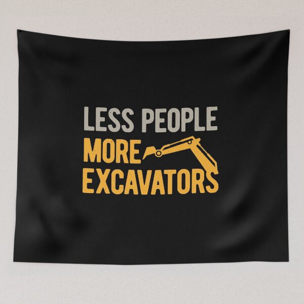 Item preview, Funny Excavator designed and sold by artworkbyrihen.