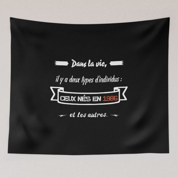 Item preview, People born in 1986... and the others (French) designed and sold by 2Girls1Shirt.