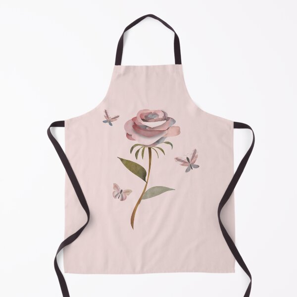 Item preview, Shabby chic vintage floral single wild rose designed and sold by Caroline Laursen.