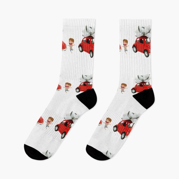 Item preview, Happy boy with red car. designed and sold by alaa-mohamed11.