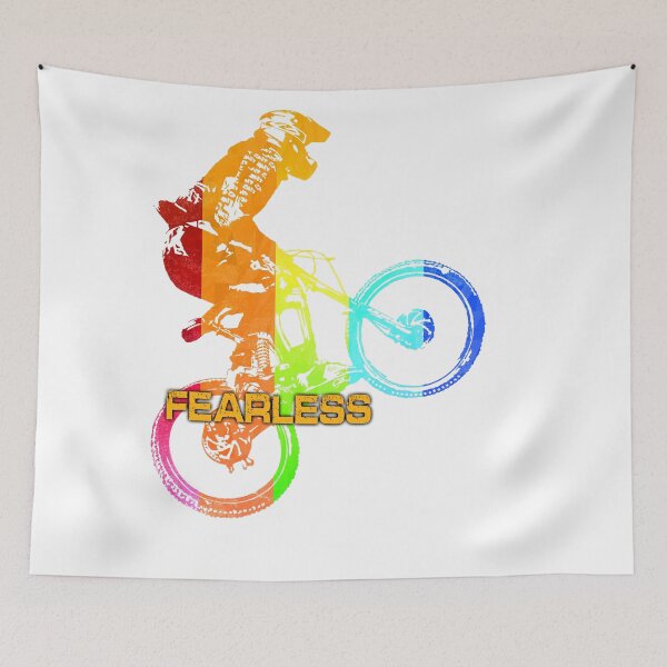 Item preview, fearless mtb rider designed and sold by Soithside87.