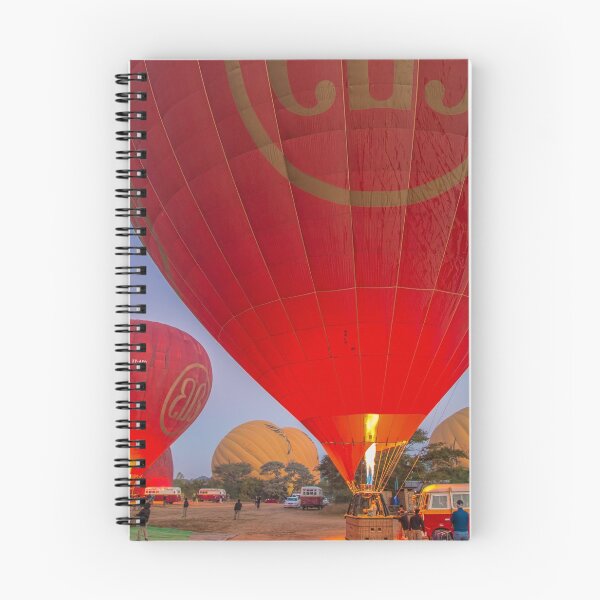 Item preview, Myanmar. Bagan. Hot Air Balloons. Inflation. designed and sold by vadim19.