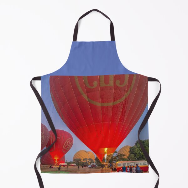 Item preview, Myanmar. Bagan. Hot Air Balloons. Inflation. designed and sold by vadim19.
