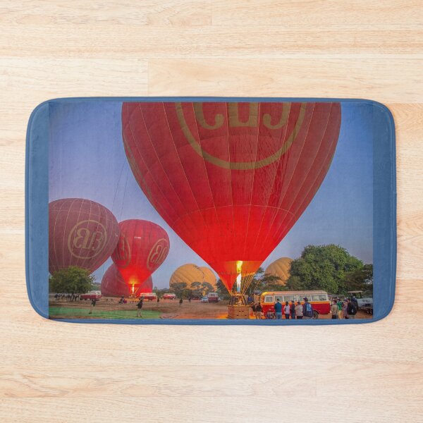 Item preview, Myanmar. Bagan. Hot Air Balloons. Inflation. designed and sold by vadim19.