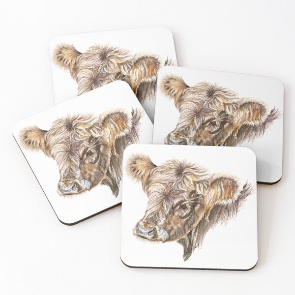 Item preview, Cocoa Young Highland cow. designed and sold by chris4gilbert.