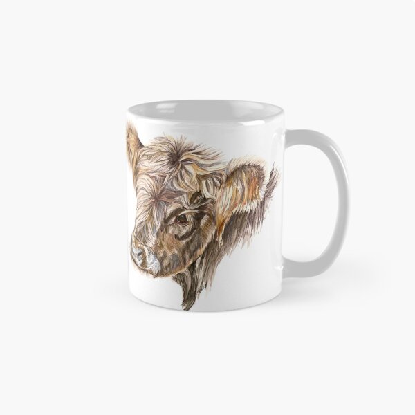 Item preview, Cocoa Young Highland cow. designed and sold by chris4gilbert.